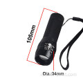 Elemento zoom in alluminio 3 Watt LED torcia